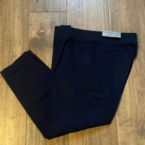 Talbots navy blue skinny ankle pants. Size 14P. NWT!